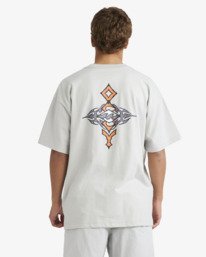 2 Occy Og - Maglietta serigrafata a maniche corte da uomo Gray 24A352531 Billabong