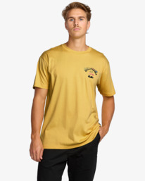 1 Arch Fade Premium - Short Sleeve T-Shirt for Men Grey 24A353500 Billabong