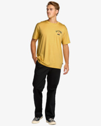 3 Arch Fade Premium - Short Sleeve T-Shirt for Men Grey 24A353500 Billabong