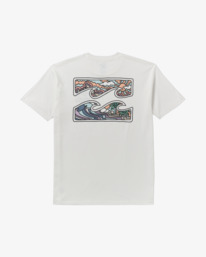 6 Crayon Wave Premium - Short Sleeve T-Shirt for Men White 24A353501 Billabong