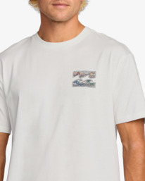 4 Crayon Wave Premium - Short Sleeve T-Shirt for Men White 24A353501 Billabong