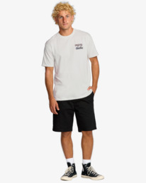 2 Crayon Wave Premium - Short Sleeve T-Shirt for Men White 24A353501 Billabong