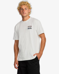 3 Crayon Wave Premium - Short Sleeve T-Shirt for Men White 24A353501 Billabong
