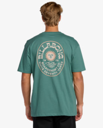 1 Sunny Days Premium - T-shirt met korte mouwen voor Heren Blue 24A353504 Billabong