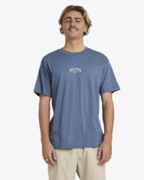 0 Rose Arch Regular - Short Sleeve T-Shirt for Men Blue 24A353511 Billabong