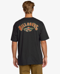 1 Rose Arch Regular - T-Shirt für Männer Schwarz 24A353511 Billabong
