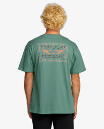 1 Sharp Regular - T-shirt met korte mouwen voor Heren Blue 24A353512 Billabong