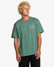 0 Sharp Regular - T-shirt met korte mouwen voor Heren Blue 24A353512 Billabong