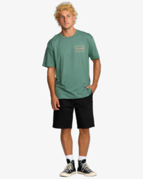 2 Sharp Regular - T-shirt met korte mouwen voor Heren Blue 24A353512 Billabong