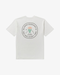 7 Desert Flower Regular - Short Sleeve T-Shirt for Men White 24A353513 Billabong