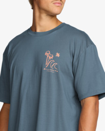 4 So Far Regular - T-shirt met korte mouwen voor Heren Blue 24A353514 Billabong