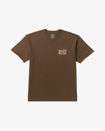 5 Land To Sea Regular - T-Shirt à manches courtes pour Homme Rouge 24A353516 Billabong