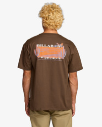1 Land To Sea Regular - T-Shirt à manches courtes pour Homme Rouge 24A353516 Billabong