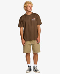 2 Land To Sea Regular - T-Shirt à manches courtes pour Homme Rouge 24A353516 Billabong