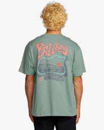 1 Morning Haze Regular - T-shirt met korte mouwen voor Heren Blue 24A353517 Billabong