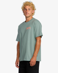 3 Morning Haze Regular - T-shirt met korte mouwen voor Heren Blue 24A353517 Billabong