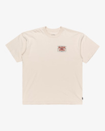 7 Double Spread Og - T-Shirt à manches courtes pour Homme Beige 24A353518 Billabong