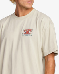 6 Double Spread Og - T-Shirt à manches courtes pour Homme Beige 24A353518 Billabong