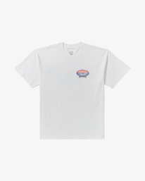 6 Quadriple Og - Maglietta a maniche corte da Uomo White 24A353519 Billabong