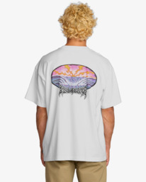 2 Quadriple Og - Maglietta a maniche corte da Uomo White 24A353519 Billabong