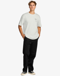 2 Scenes Regular - T-Shirt à manches courtes pour Homme Blanc 24A353521 Billabong