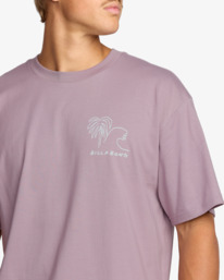 4 Scenes Regular - T-Shirt à manches courtes pour Homme Violet 24A353521 Billabong
