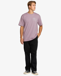 2 Scenes Regular - T-Shirt à manches courtes pour Homme Violet 24A353521 Billabong