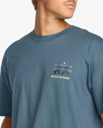 4 Split The Peak Regular - T-Shirt für Männer Blau 24A353522 Billabong