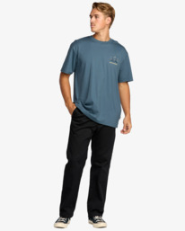 2 Split The Peak Regular - T-Shirt für Männer Blau 24A353522 Billabong