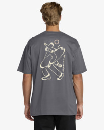 1 Up The Beach Regular - T-Shirt für Männer Grau 24A353523 Billabong