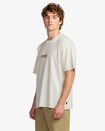 3 Bad Dog Og - T-Shirt à manches courtes pour Homme Beige 24A353527 Billabong
