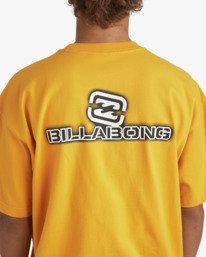 4 Spec Dotcom - Maglietta a maniche corte da Uomo Yellow 24A353573 Billabong