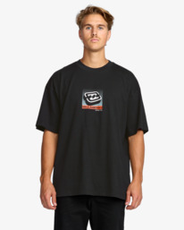 0 Spec 3D - Maglietta a maniche corte da Uomo Black 24A353574 Billabong