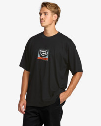 3 Spec 3D - Maglietta a maniche corte da Uomo Black 24A353574 Billabong