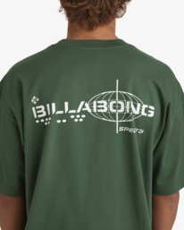 4 Spec 73 - Maglietta a maniche corte da Uomo Green 24A353576 Billabong