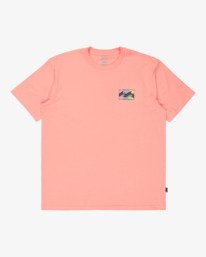 6 Crayon Wave Premium - T-shirt de manga curta para Homem Pink 24A354500 Billabong