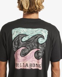 5 Crayon Wave Premium - T-shirt de manga curta para Homem Preto 24A354500 Billabong