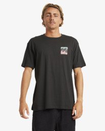 0 Crayon Wave Premium - T-shirt de manga curta para Homem Preto 24A354500 Billabong