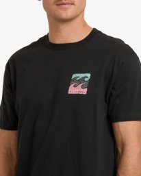 2 Crayon Wave Premium - T-shirt de manga curta para Homem Preto 24A354500 Billabong