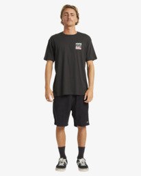 3 Crayon Wave Premium - T-shirt de manga curta para Homem Preto 24A354500 Billabong