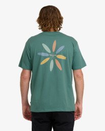 1 Quiver Premium - Camiseta de manga corta para hombre Azul 24A354503 Billabong