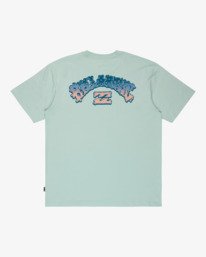 7 Wax Arch Regular - T-shirt de manga curta para Homem Azul 24A354507 Billabong