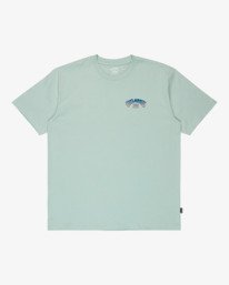 6 Wax Arch Regular - T-shirt de manga curta para Homem Azul 24A354507 Billabong