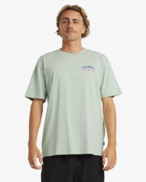 0 Wax Arch Regular - T-shirt de manga curta para Homem Azul 24A354507 Billabong