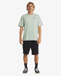 3 Wax Arch Regular - T-shirt de manga curta para Homem Azul 24A354507 Billabong