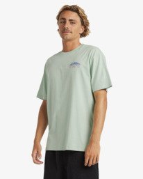 4 Wax Arch Regular - T-shirt de manga curta para Homem Azul 24A354507 Billabong