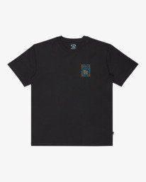6 Solar Regular - Camiseta de manga corta para hombre Negro 24A354510 Billabong