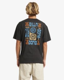 1 Solar Regular - Camiseta de manga corta para hombre Negro 24A354510 Billabong