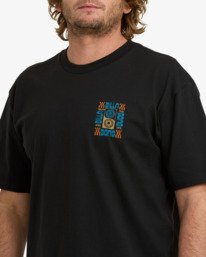 2 Solar Regular - Camiseta de manga corta para hombre Negro 24A354510 Billabong
