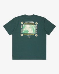 7 Secret Spot Regular - T-shirt de manga curta para Homem Verde 24A354511 Billabong